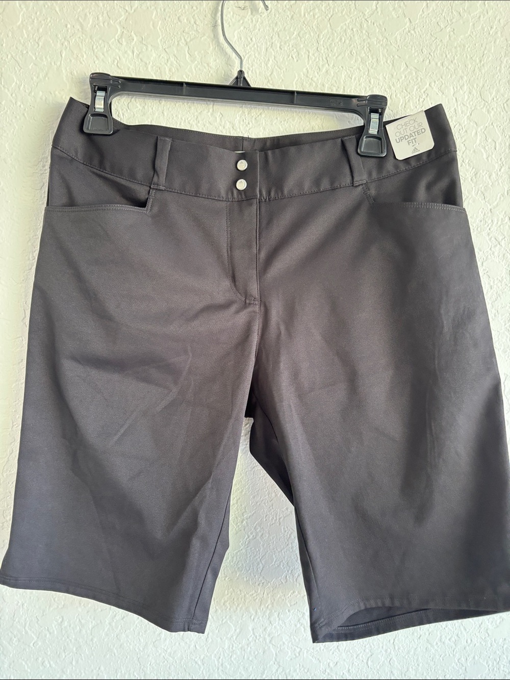 Black Adidas Golf Shorts Size 6 NWT | Performance Stretch Athletic Shorts Womens
